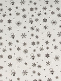 Panno Stafil Fiocchi di Neve 30x40 mm1 Panna