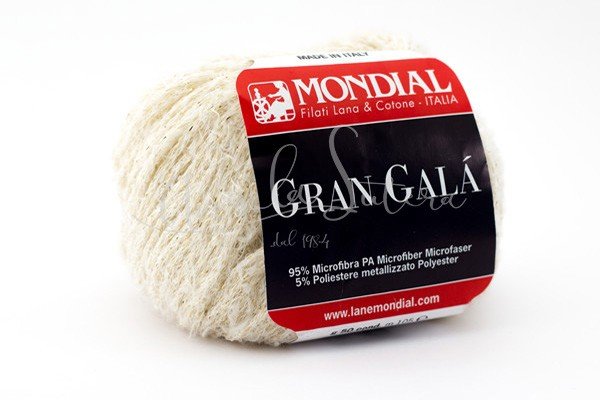 Filato Gran Galà  Bianco - Lane Mondial