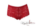 Culotte in pizzo Rosso