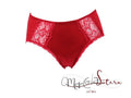 Slip donna rosso in pizzo