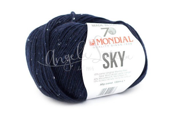 Filato con paillettes art. Sky - Lane Mondial