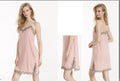 Camicia da notte in raso - Rosa