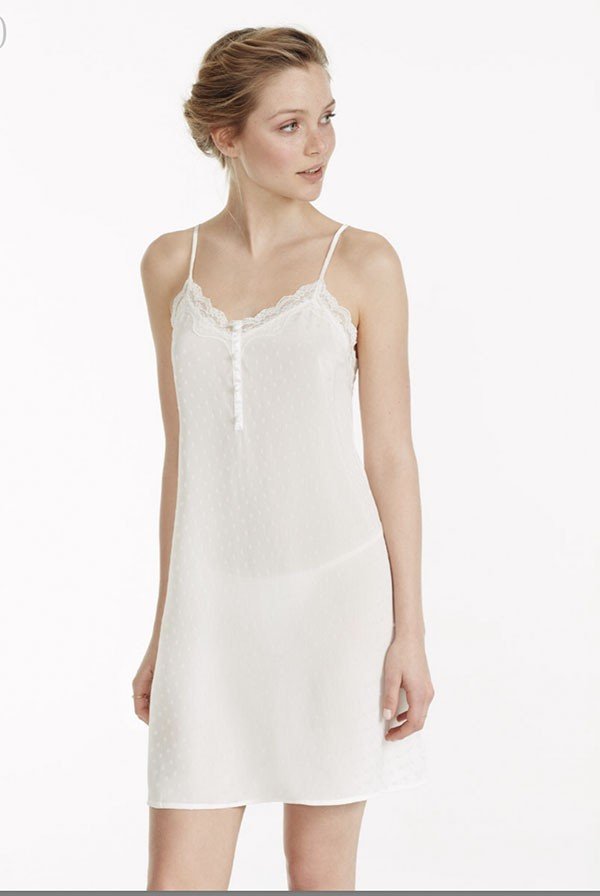 Sottoveste Sposa Pois