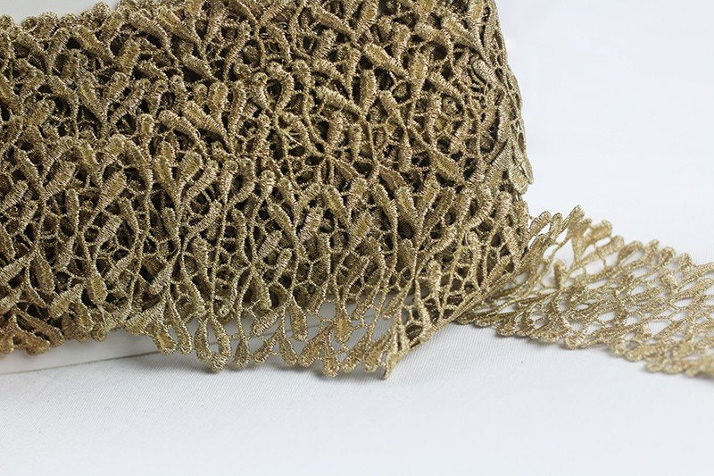 Macramè Lurex Oro e Argento