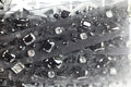 Passamaneria in organza con pietre