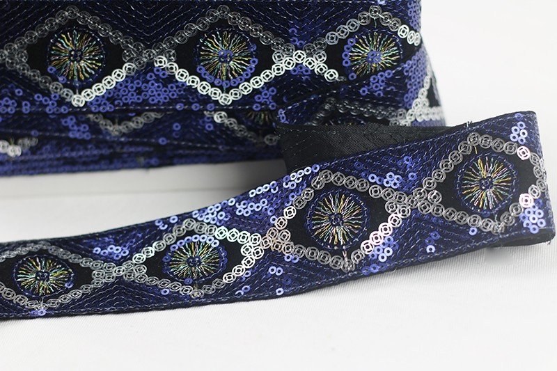 Passamaneria rombi in paillettes