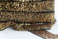 Bordo paillettes Oro brunito