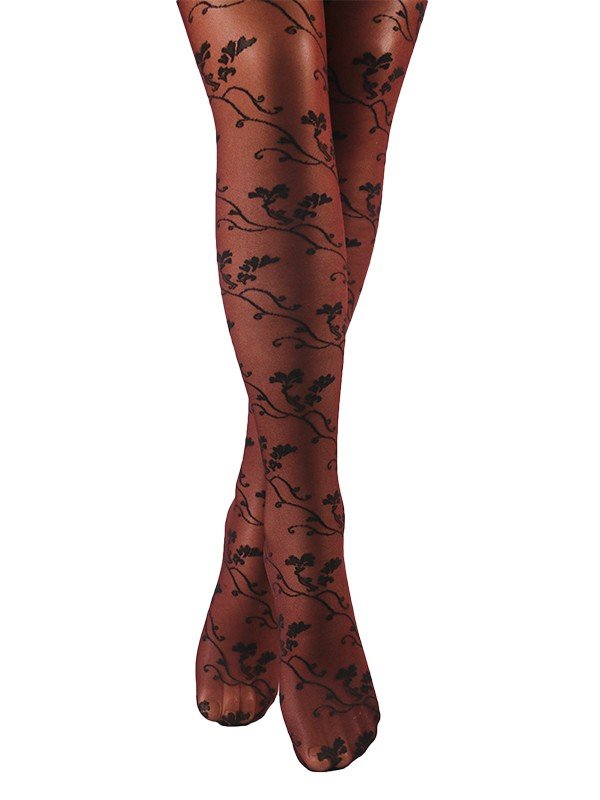 Collant donna fiori Vintage 20 den. - Filodoro