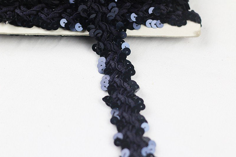 Passamaneria treccia con paillettes
