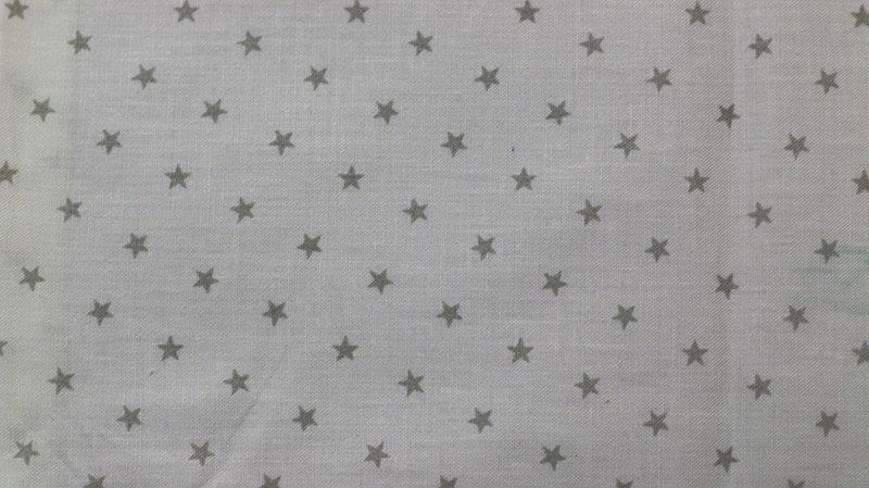 Tessuto madapolam Stelle