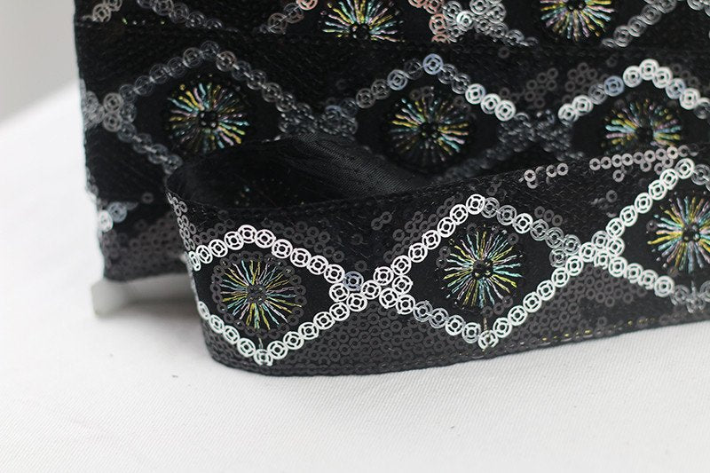 Passamaneria rombi in paillettes