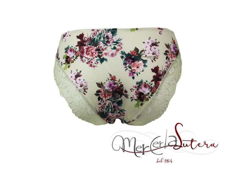 Slip donna Fiori e pizzo