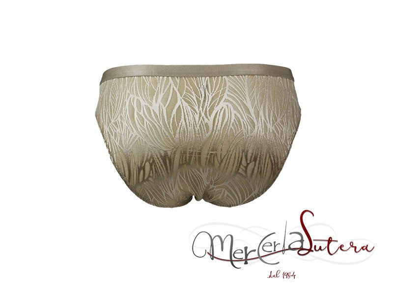 Slip tulle effetto lucido