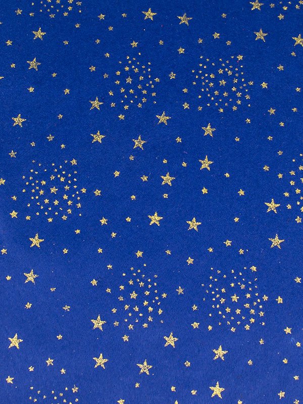 Panno Stafil 30x40 cm 1 mm- Stelle Glitter