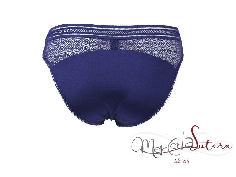 Slip donna inserti in pizzo - LISCA - GEO CHIC 62455