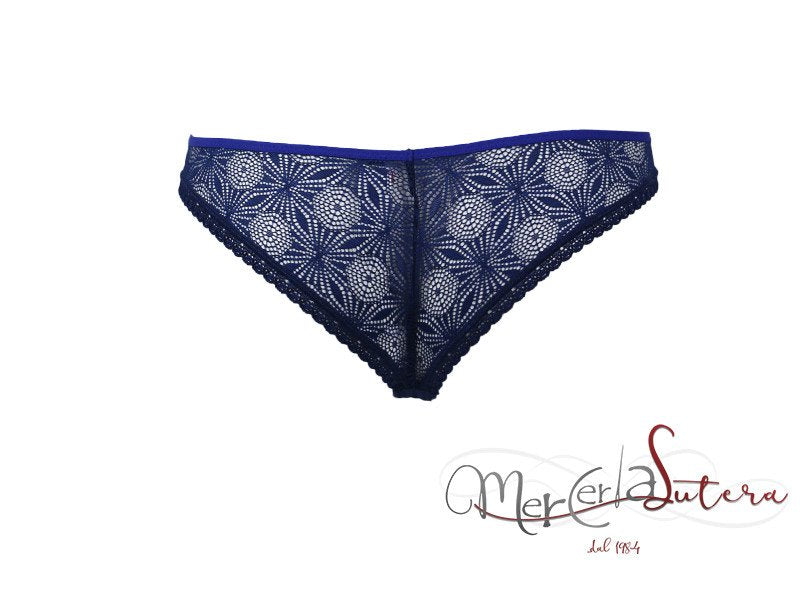 Brasiliano in pizzo blu - Passionata