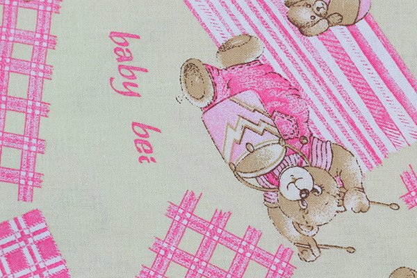 Tessuto Cotone fantasia Orsi