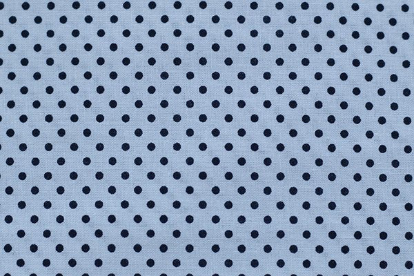 Tessuto Cotone fantasia Pois Piccoli base bianca