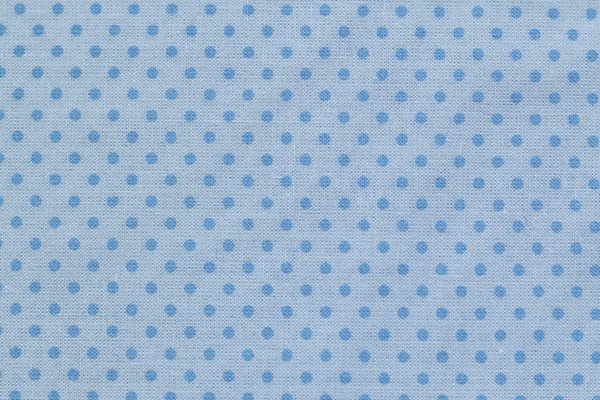 Tessuto Cotone fantasia Pois Piccoli base bianca