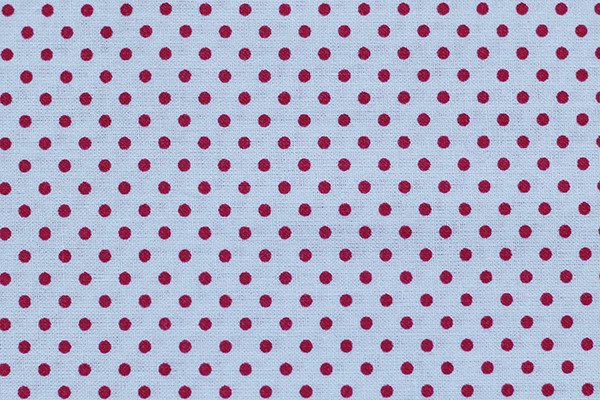Tessuto Cotone fantasia Pois Piccoli base bianca