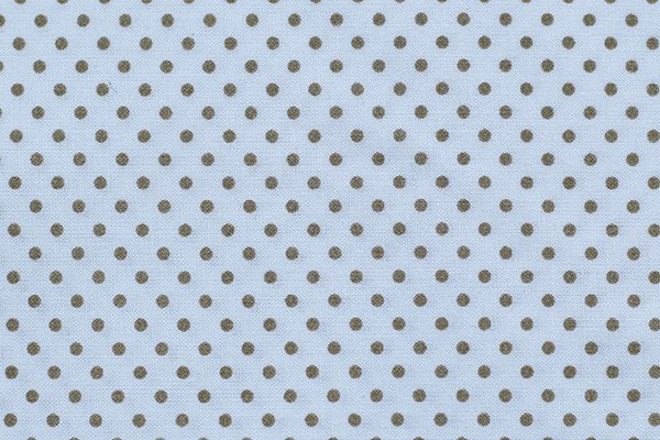 Tessuto Cotone fantasia Pois Piccoli base bianca