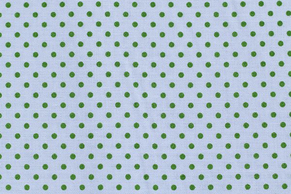 Tessuto Cotone fantasia Pois Piccoli base bianca