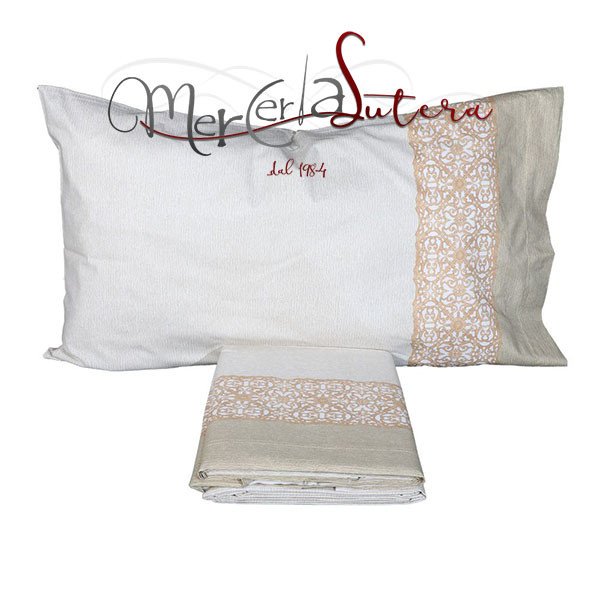 Completo letto flanella 1 piazza e mezza Versace - Maè