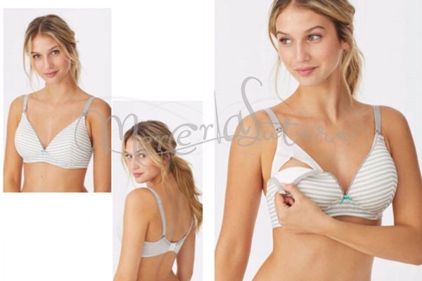 Reggiseno per allattamento con coppe