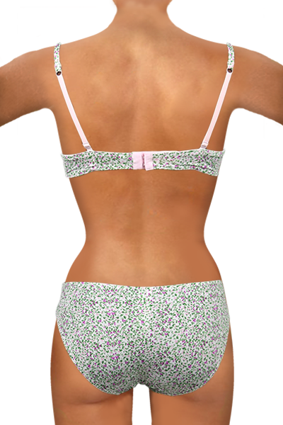 Completo Intimo fiori
