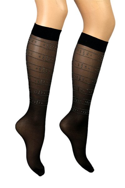 Gambaletto Pois Lurex 15 den