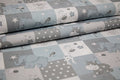 Tessuto Baby cotone elefantini