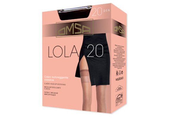 Calza Lola autoreggente 20 den - Omsa