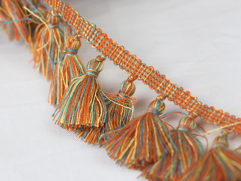 Passamaneria fiocchetti color