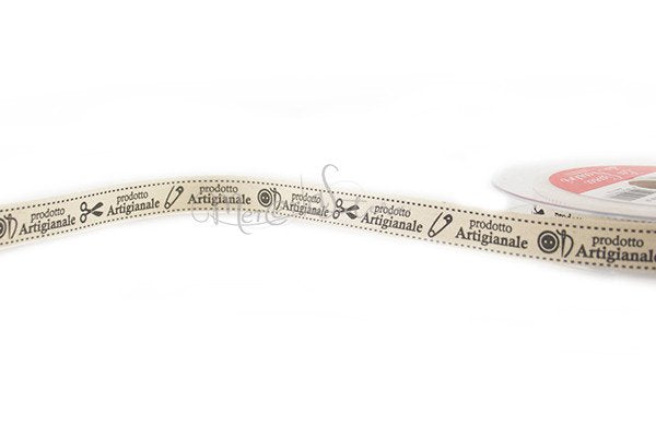 Nastro in cotone "prodotto artigianale"