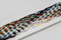 Treccia cucito multicolore