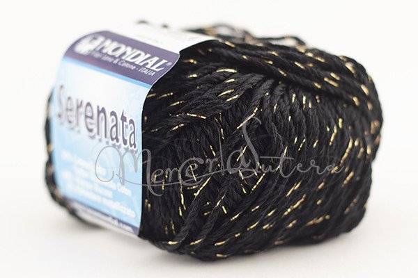 Filato Serenata Nero/Oro