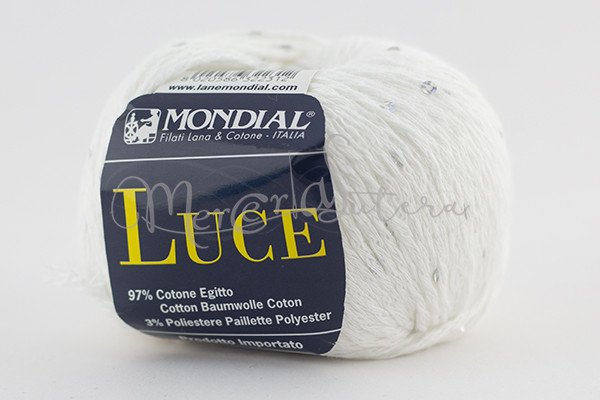 Filato Luce con paillettes