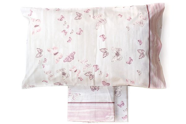 Completo letto cotone Butterfly - Maè by Via Roma, 60