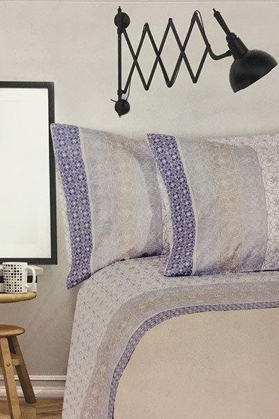Completo Letto Lenzuola In Cotone Matrimoniale - Dallas - Maè By Via Roma, 60