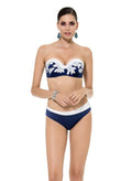 Bikini fascia push-up fiori COPPA C - MARIKA MARE