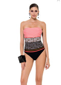 Intero Fascia righe - Marika Mare