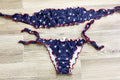 Bikini ragazza fascia fantasia  stelle