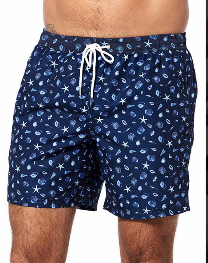 Costume uomo pantaloncino stelle marine