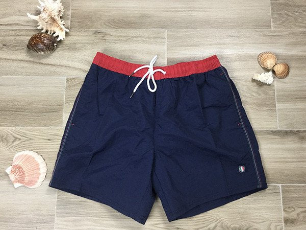 Costume uomo pantaloncino blu