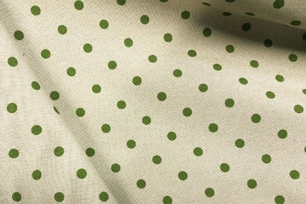 Tessuto Canapone Pois - H. 280 cm