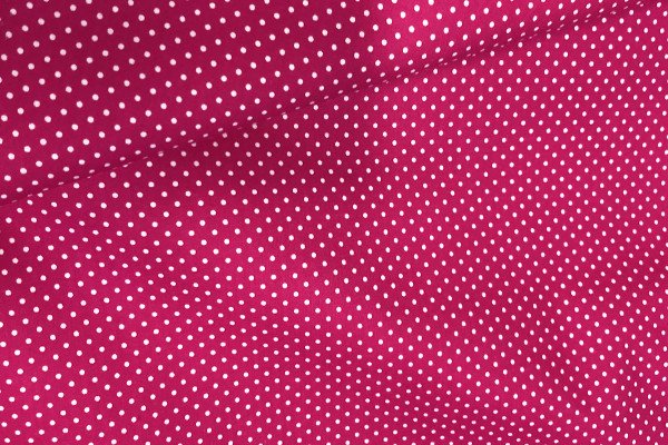 Tessuto Cotone fantasia Pois Piccoli base scura