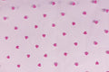 Tulle con cuori piccoli
