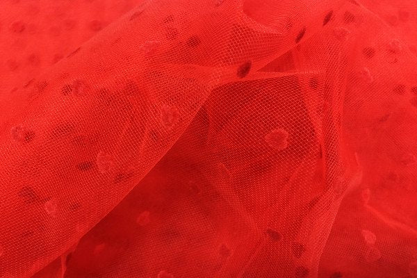 Tulle con cuori piccoli