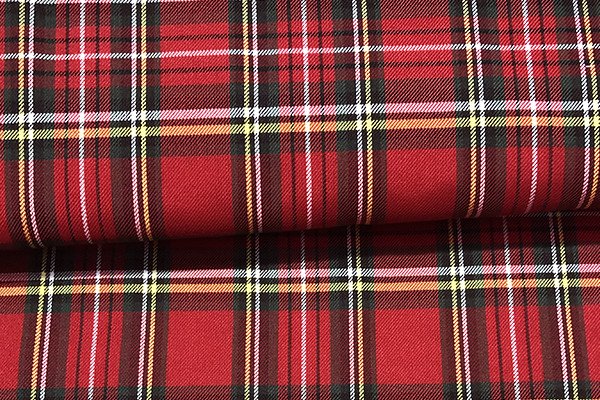 Tessuto Tartan Scozzese