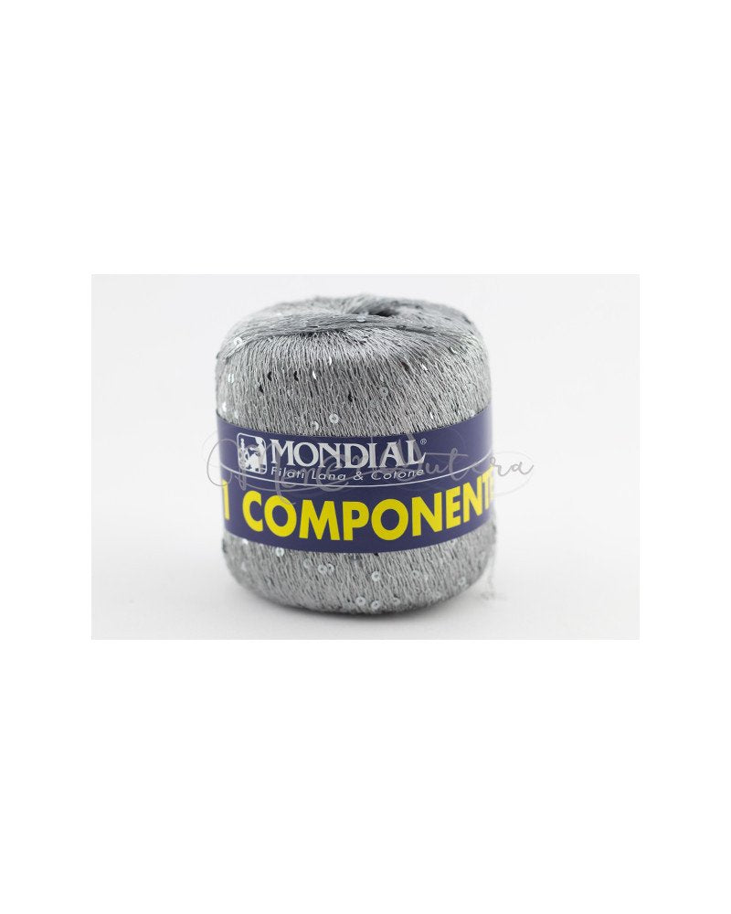 Filato cotone con paillettes  - 301 Componente - Lane Mondial